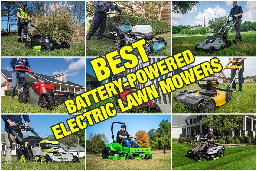 Best Battery Operated Lawn Mower Reviews