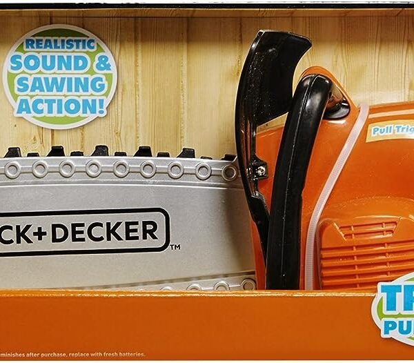 BLACK+DECKER Jr. Chainsaw Kids Outdoor Yard Play Tools Review