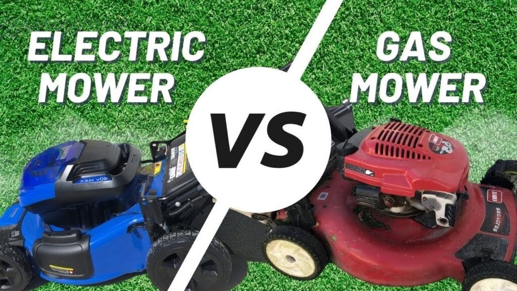 Comparing cordless lawn mowers to gas mowers