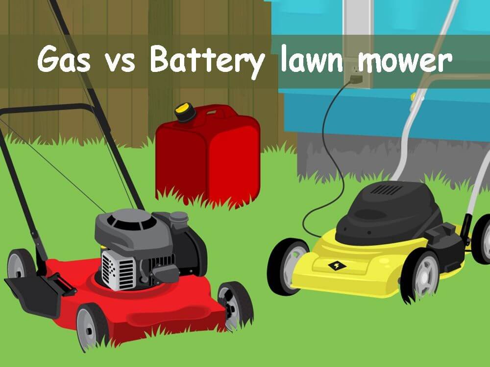 Comparing cordless lawn mowers to gas mowers