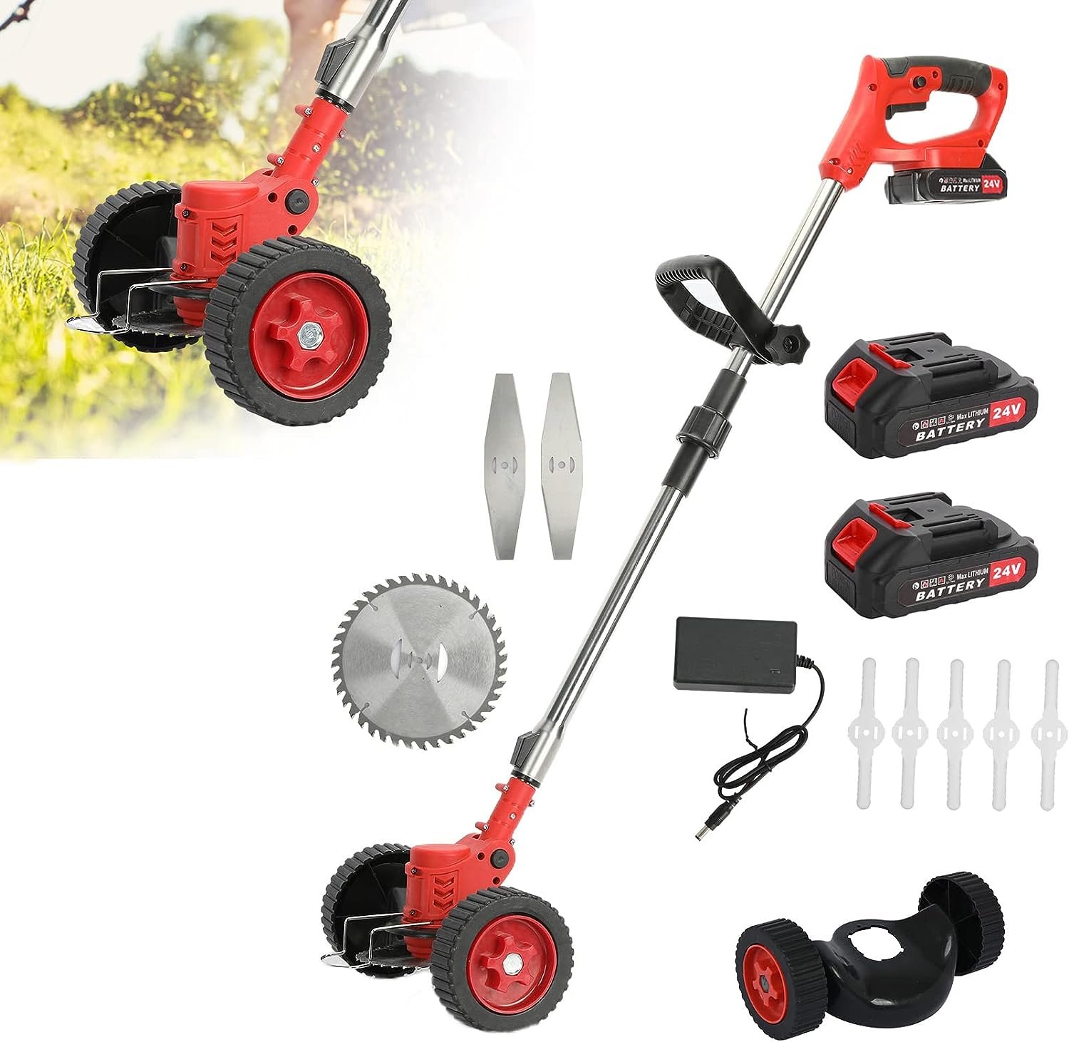 Electric Lawn Mower Grass Trimmer Review
