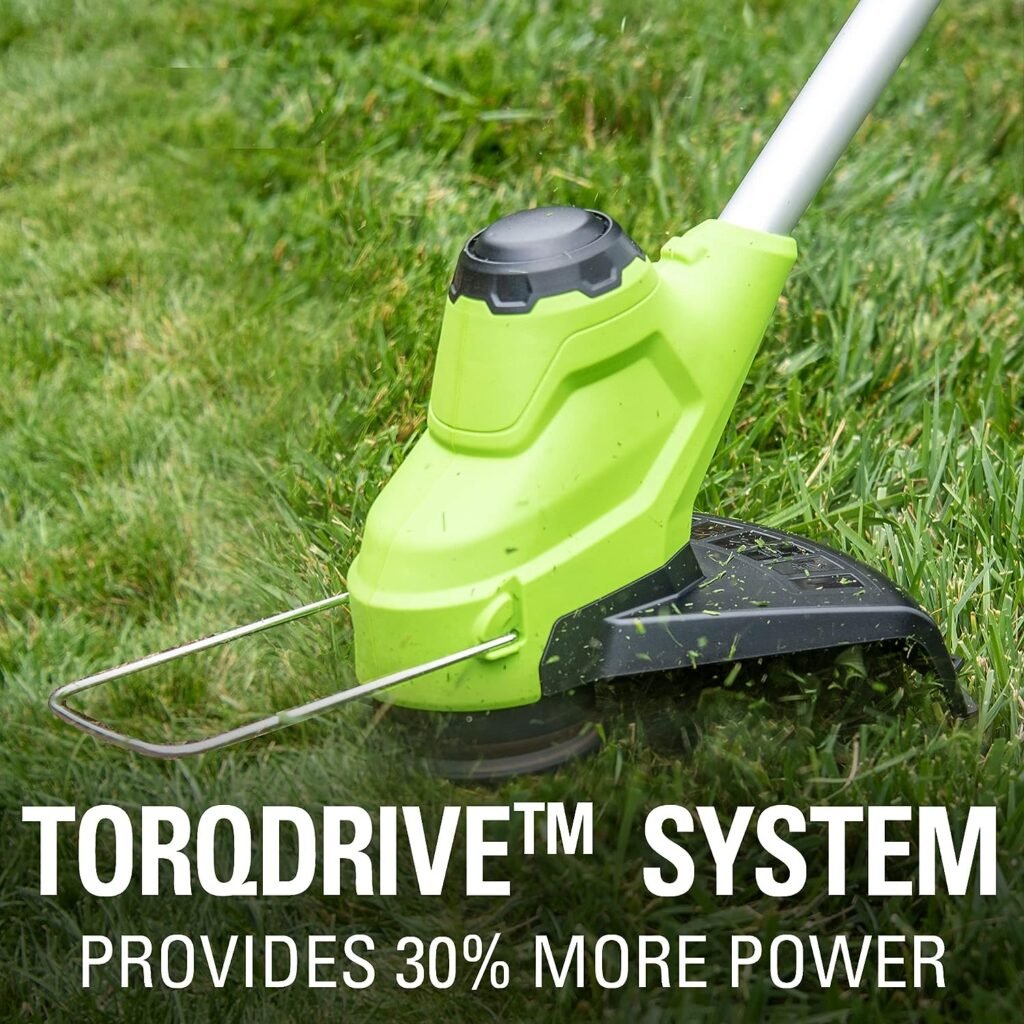 Greenworks 24V 10 Cordless TORQDRIVE™ String Trimmer, Tool Only