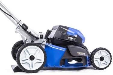 Kobalt 80-Volt Max Brushless Lithium Ion Self-propelled 21-in Cordless Electric Lawn Mower (6.0 ah Battery and Charger Included)