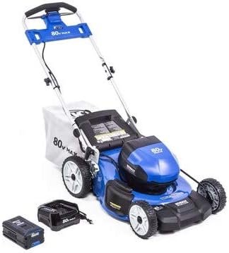 Kobalt 80-Volt Max Brushless Lithium Ion Self-propelled 21-in Cordless Electric Lawn Mower (6.0 ah Battery and Charger Included)