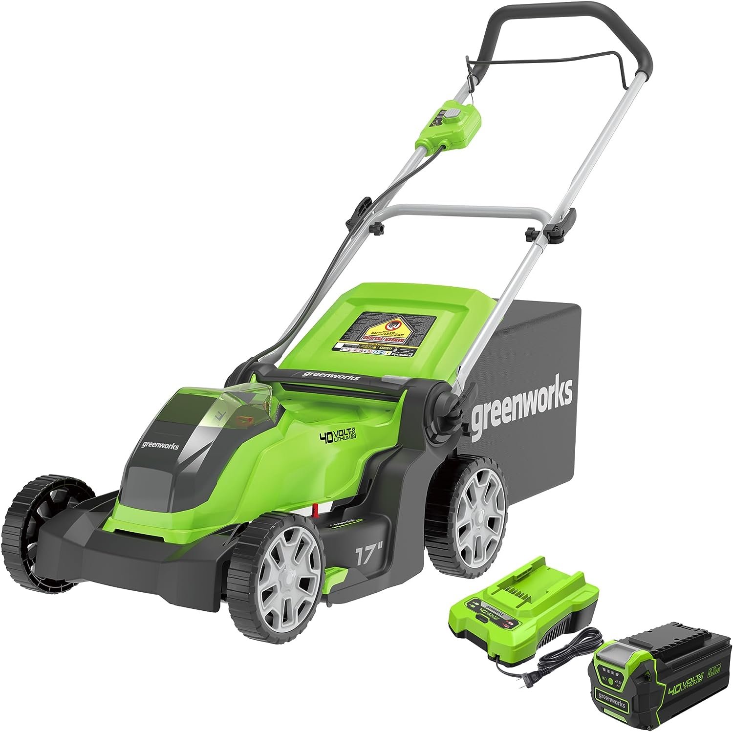 Review of Greenworks 2-In-1 Push Lawn Mower