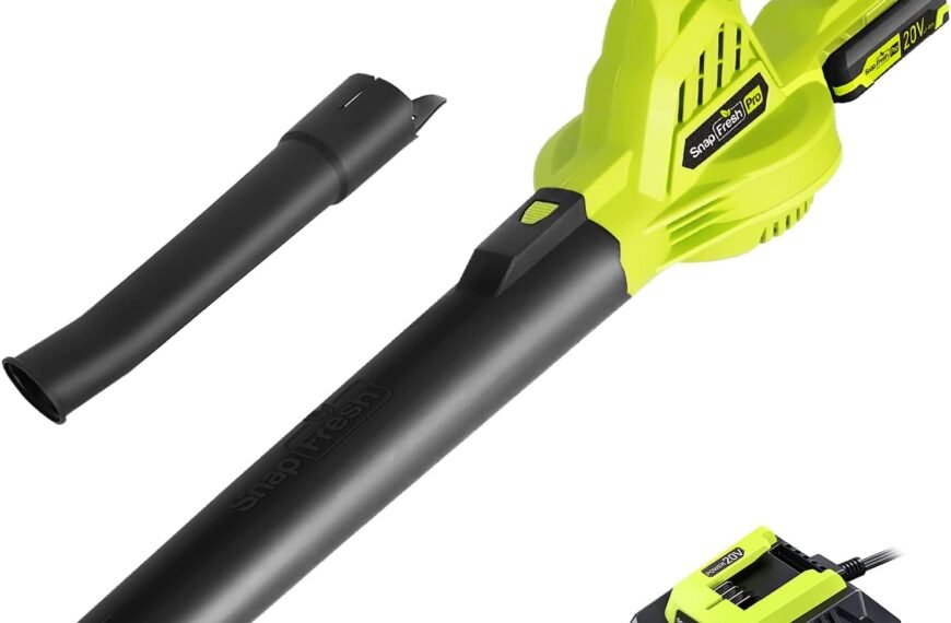 SnapFresh Cordless Leaf Blower Review