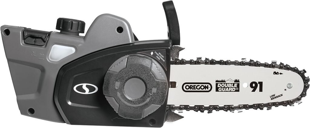 Sun Joe GTS4000E-8CS-CGY 7 Amp Chain Saw Attachment for Electric Lawn Care System, Grey