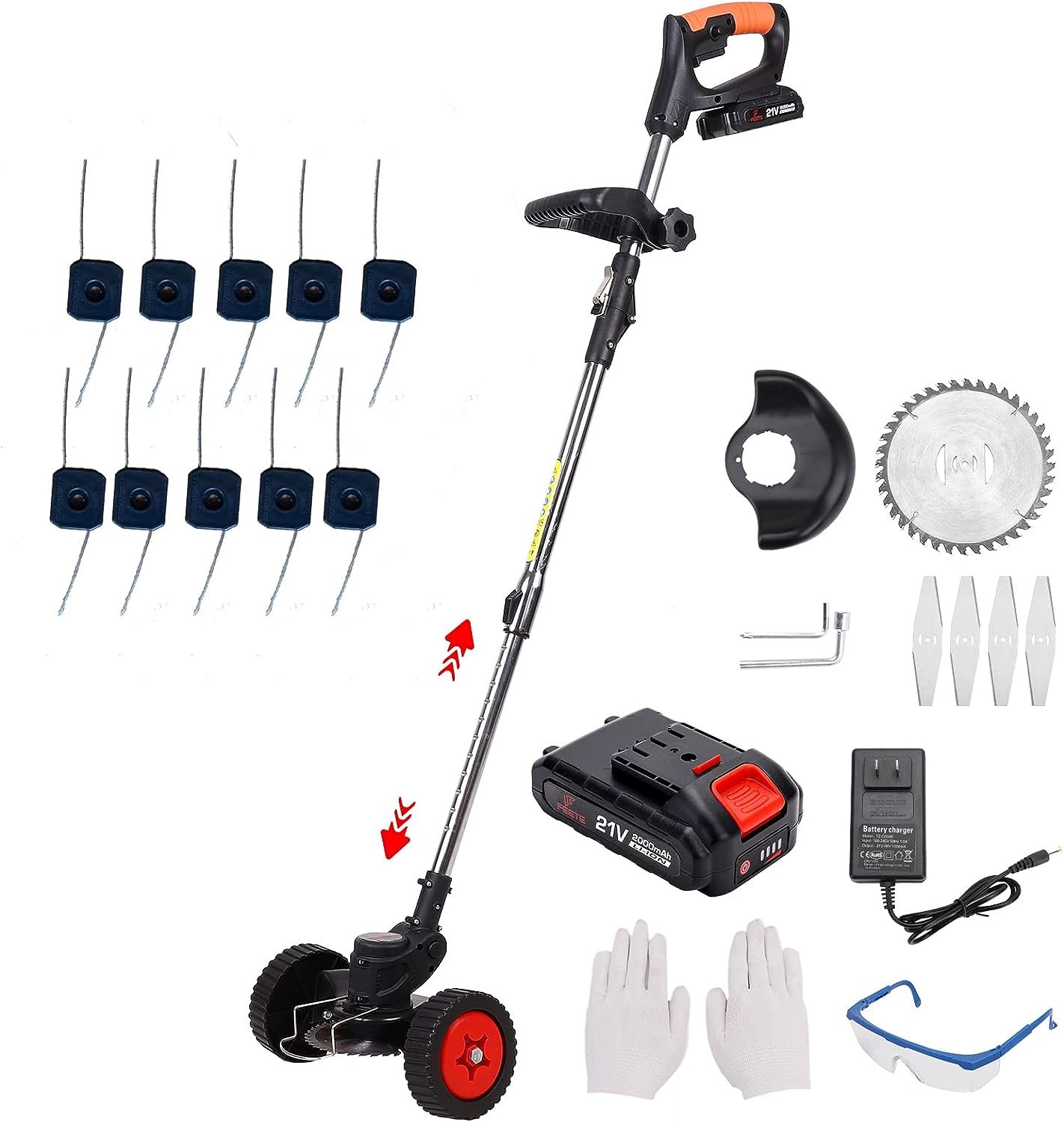 Weed Eater 21V 2Ah Cordless String Trimmer Review