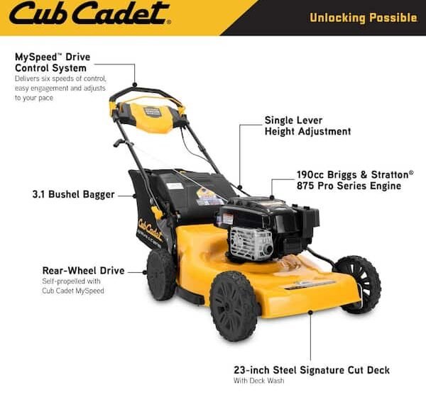 Adjustable Speed Settings for Self-Propelled Lawn Mower