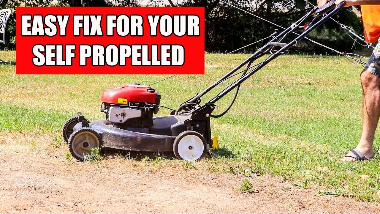 Common Self-Propelled Lawn Mower Issues