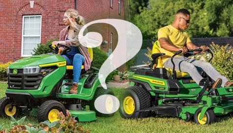 Comparison between Zero-turn lawn mower and Tractor