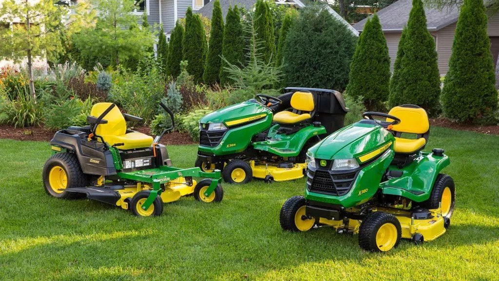 Comparison between Zero-turn lawn mower and Tractor