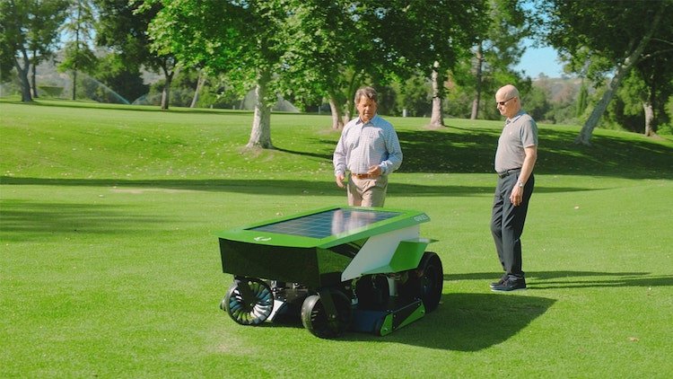 Efficient Solar-Powered Lawn Mowers