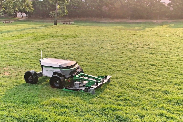 Efficient Solar-Powered Lawn Mowers