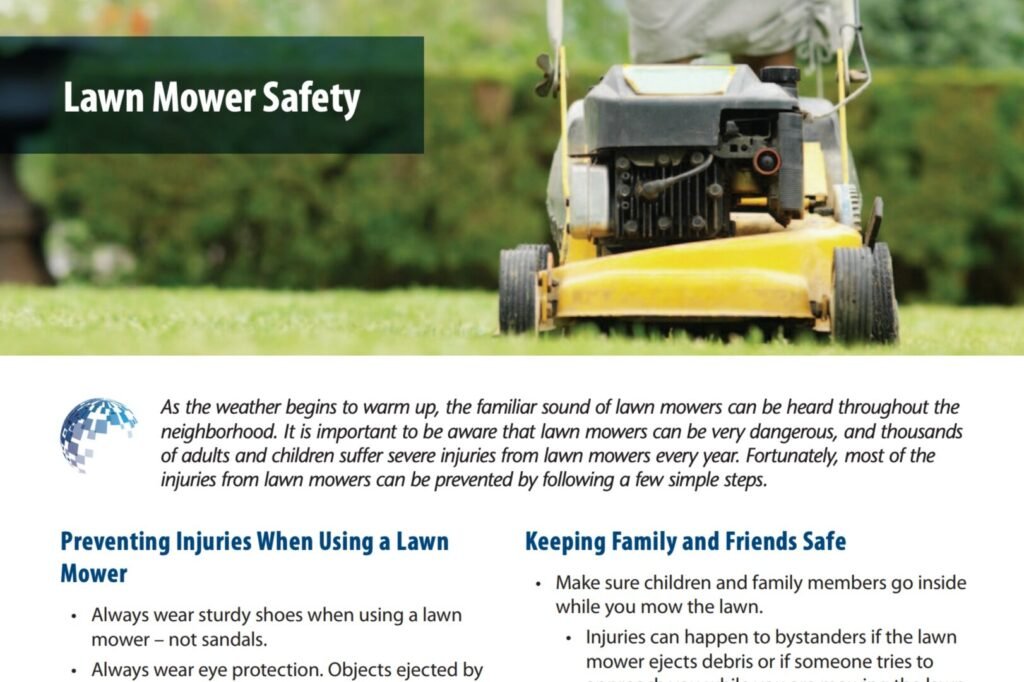 Ensuring Lawn Mower Safety: A Crucial Step in Preventing Accidents