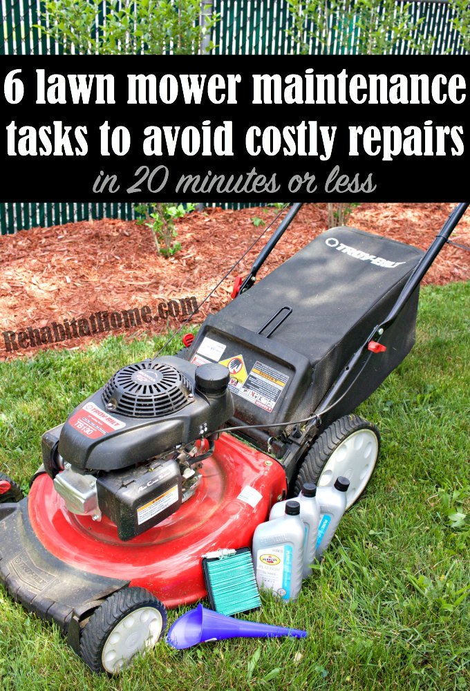 Essential Lawn Mower Maintenance Tasks