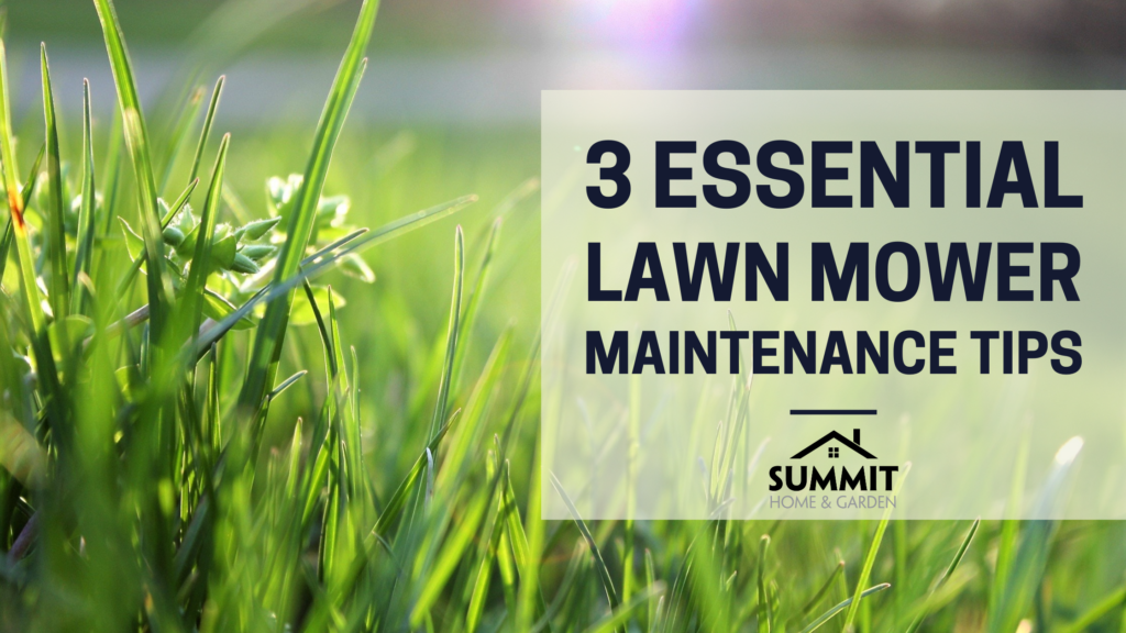 Essential Lawn Mower Maintenance Tips