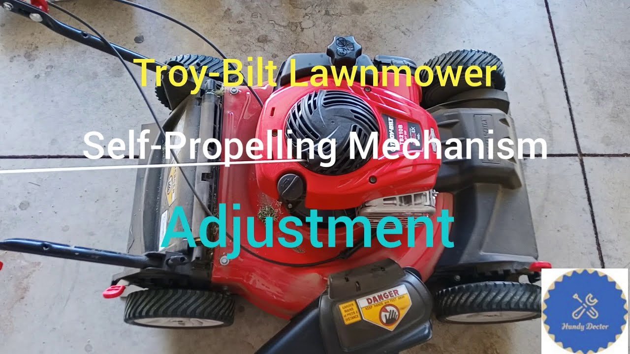 How to Adjust a Self-Propelled Lawn Mower